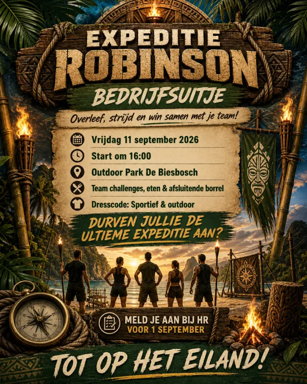 Survival Bedrijfsuitje