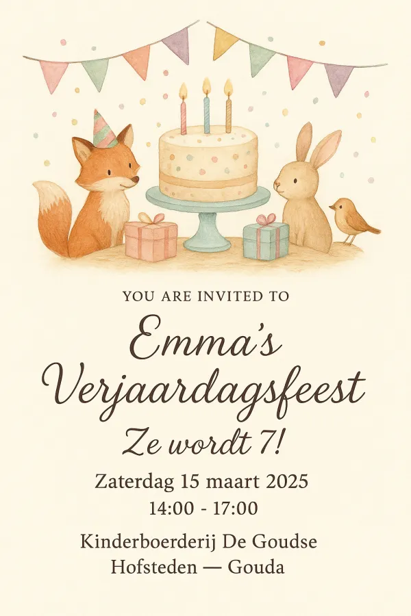 Kinderfeest Avontuur