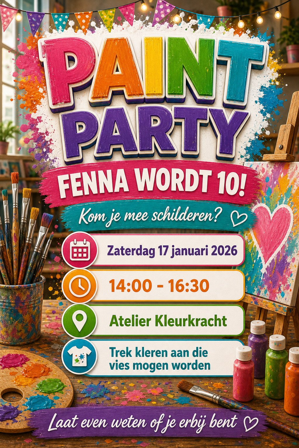 Paint Studio Party