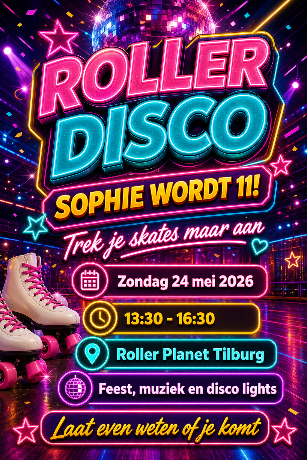 Roller Disco Neon