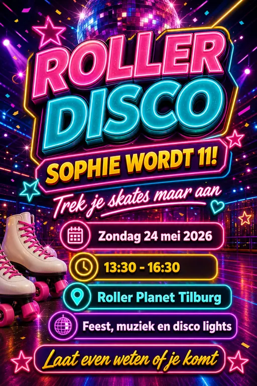 Roller Disco Neon