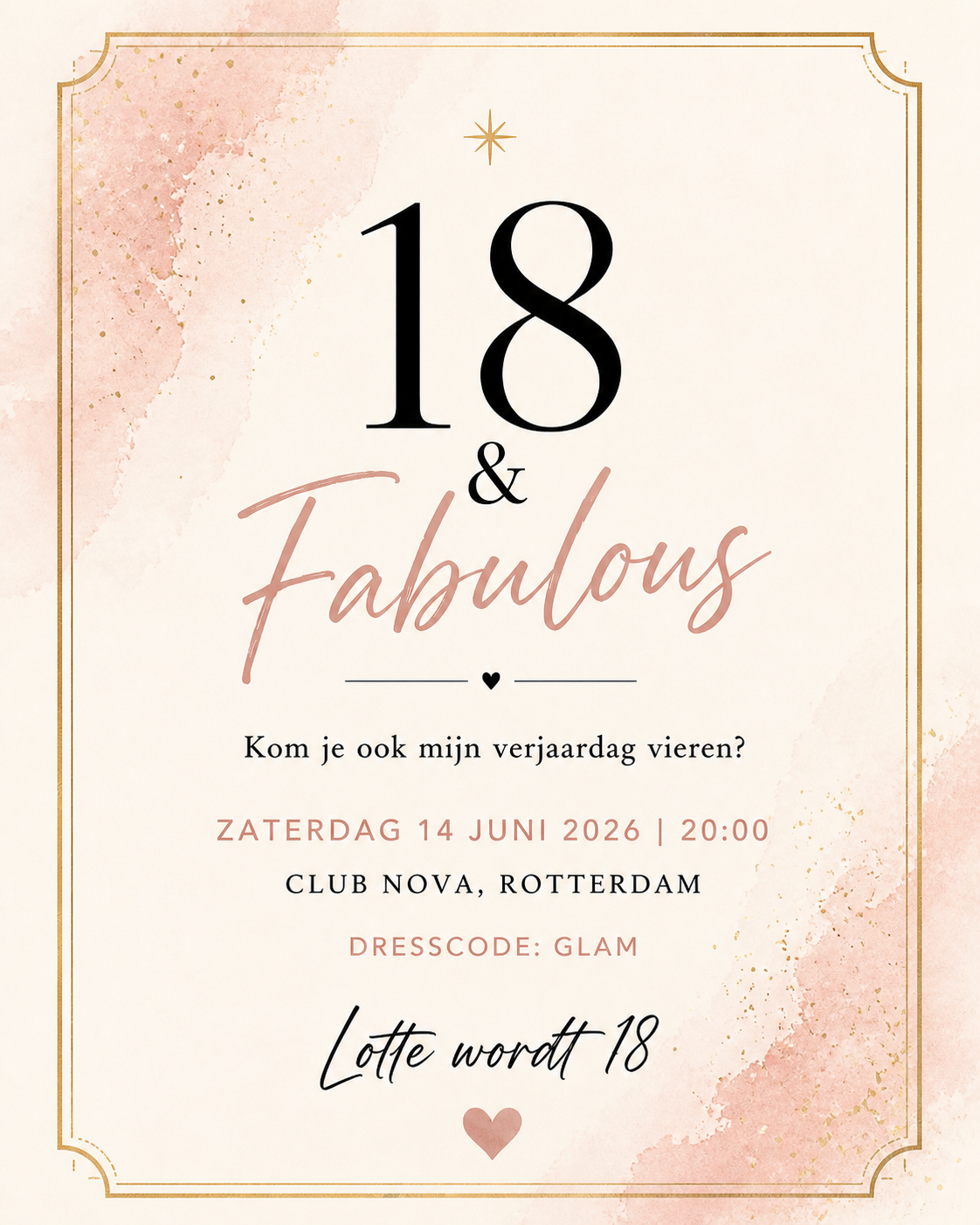 Rosegoud Fabulous